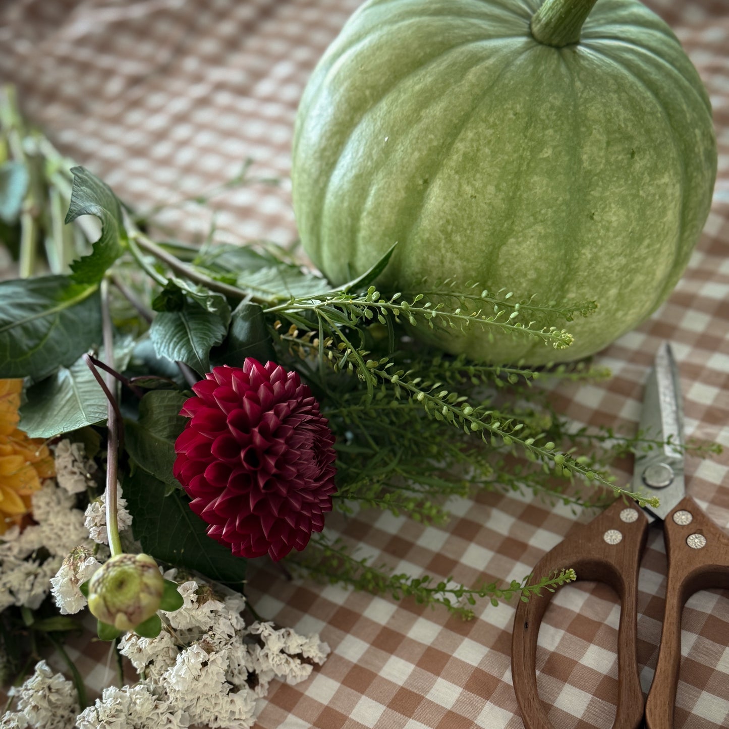 October 4th Fresh Floral Pumpkin Arrangement Workshop
